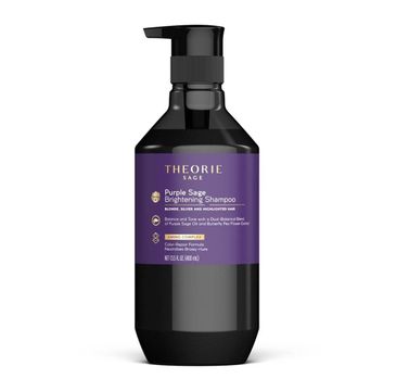 Theorie Sage Purple Sage Brightening Shampoo szampon do włosów eliminujący żółte odcienie (400 ml)