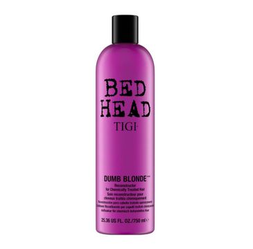 Tigi Bed Head Dumb Blonde Reconstructor odbudowująca odżywka do włosów blond zniszczonych zabiegami chemicznymi (750 ml)