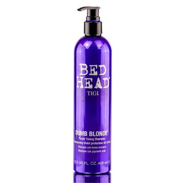 Tigi Bed Head Dumb Blonde Violet Toning Shampoo szampon do włosów blond 400ml