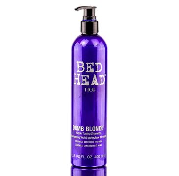 Tigi Bed Head Dumb Blonde Violet Toning Shampoo szampon do włosów blond 400ml