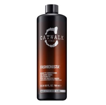 Tigi Catwalk Fashionista Brunette Conditioner odżywka do włosów brązowych 750ml