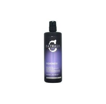 Tigi Catwalk Fashionista Violet Shampoo szampon do włosów blond i z pasemkami (750 ml)
