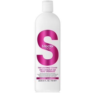 Tigi S-Factor True Lasting Colour Shampoo szampon do włosów farbowanych 750ml