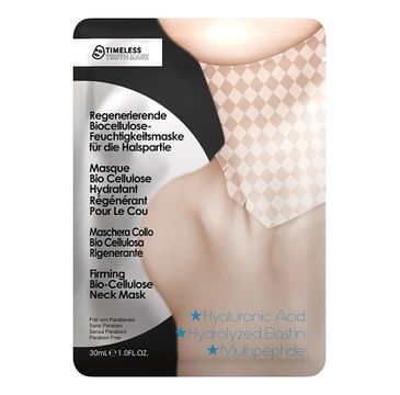 Timeless Truth Mask Firming Bio Cellulose Neck Mask ujędrniająca maseczka na szyję z biocelulozy (30 ml)