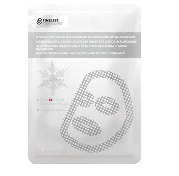 Timeless Truth Mask Glacial Snow Algae & Hyaluronic Acid Bio Cellulose Mask maseczka z biocelulozy Algi Śnieżne & Kwas Hialuronowy (30 ml)