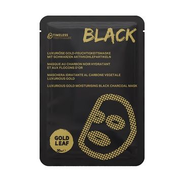Timeless Truth Mask Luxurious Gold Hydrating Black Charcoal Mask luksusowa nawilżająca maseczka węglowa 30ml