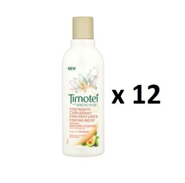 Timotei Intensywna Odbudowa odżywka do włosów suchych i zniszczonych 12 x 200 ml