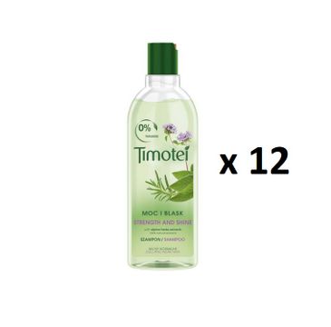 Timotei Moc i Blask szampon do włosów normalnych 12 x 400 ml