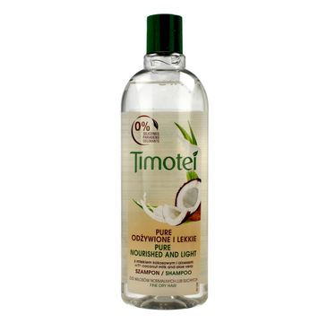 Timotei szampon do włosów Pure Odżywione i Lekkie 400 ml