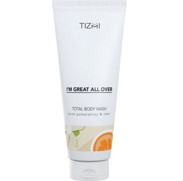 Tizmi Total Body Wash żel pod prysznic Kwiat Pomarańczy & Imbir 200ml