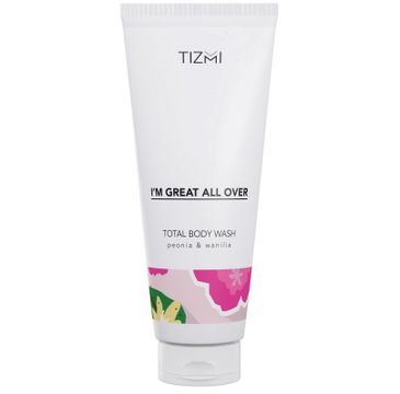 Tizmi Total Body Wash żel pod prysznic Peonia & Wanilia 200ml