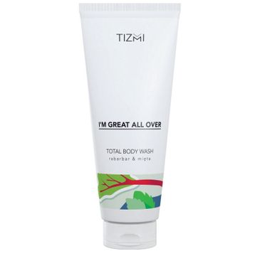 Tizmi Total Body Wash żel pod prysznic Rabarbar & Mięta 200ml