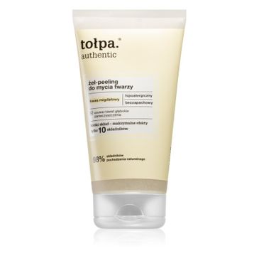 Tołpa Authentic Żel-peeling do mycia twarzy (150 ml)