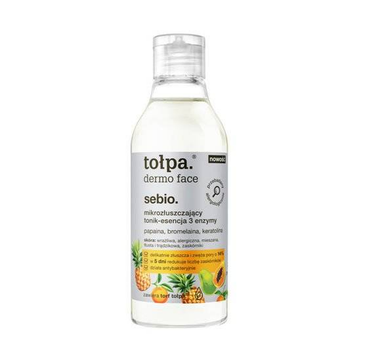 Tołpa Sebio mikrozłuszczający tonik-esencja 3 enzymy (200ml)