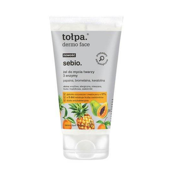 Tołpa Sebio – żel do mycia 3 enzymy (150ml)