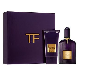 Tom Ford Velvet Orchid zestaw woda perfumowana spray 50ml + nawilżająca emulsja do ciała 75ml