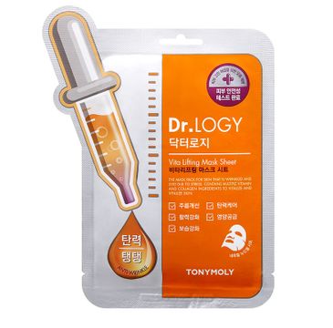 Tony Moly Dr. Logy Vita Lifting Mask Sheet przeciwzmarszczkowa maska do twarzy 23g