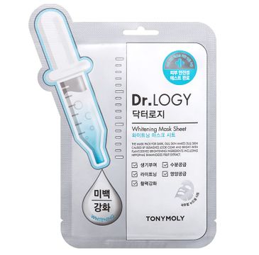 Tony Moly Dr. Logy Whitening Mask Sheet rozświetlająca maska do twarzy 23g