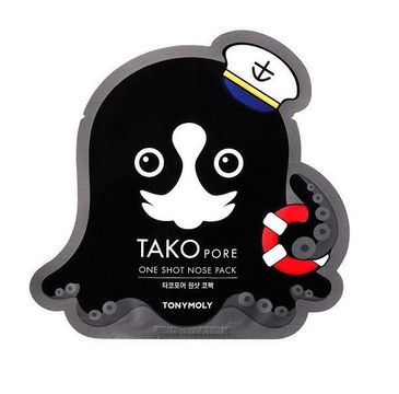 Tony Moly Tako Pore One Shot Nose Pack plaster na nos oczyszczający pory 1,5g