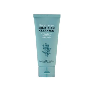 Too Cool For School Blue-Green Alge Mild Foam Cleanser nawilżający i oczyszczający żel do twarzy (80 ml)