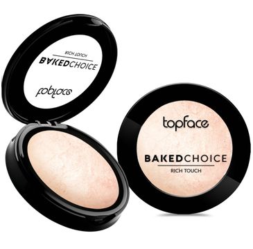 Topface Baked Choice Rich Touch Highlighter wypiekany rozświetlacz 101 6g