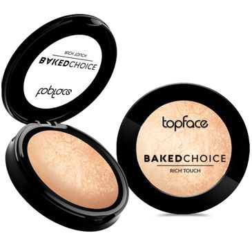 Topface Baked Choice Rich Touch Highlighter wypiekany rozświetlacz 102 6g