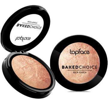 Topface Baked Choice Rich Touch Highlighter wypiekany rozświetlacz 104 6g