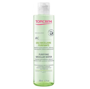 Topicrem AC Purifying Micellar Water oczyszczająca woda micelarna 200ml