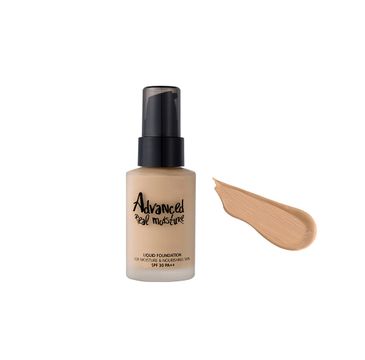 Touch in Sol Advanced Real Moisture Liquid Foundation wegański podkład nawilżający 23 Natural Beige SPF30 PA++ 30ml