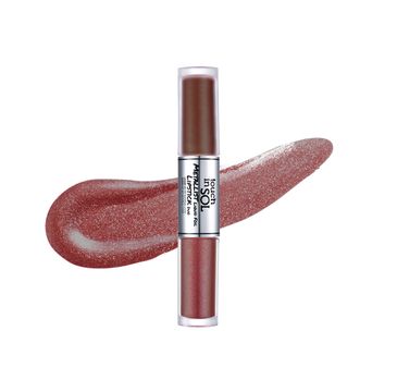 Touch in Sol Metallist Liquid Foil Lipstick Duo dwustronny zestaw do makijażu ust 5 Jasmine (5 ml)