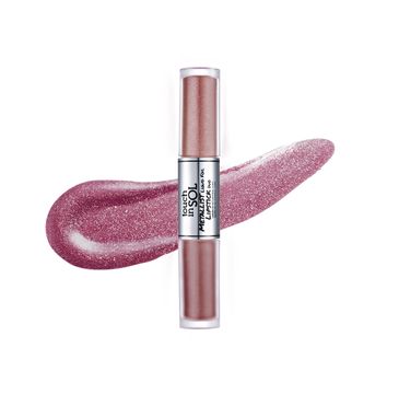 Touch in Sol Metallist Liquid Foil Lipstick Duo dwustronny zestaw do makijażu ust 9 Dyllis 5ml