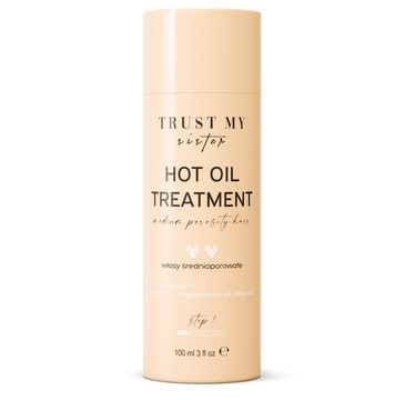 Trust My Sister Emollient Hair Mask olej do włosów średnioporowatych (100 ml)