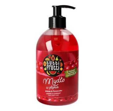 Tutti Frutti mydło w płynie Wiśnia & Porzeczka 500 ml