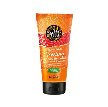 Tutti Frutti Pomarańcza i Truskawka peeling cukrowy do ciała 200 ml