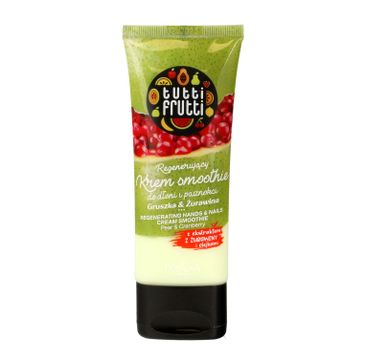 Tutti Frutti – regenerujący krem smoothie do dłoni i paznokci Gruszka & Żurawina (75 ml)