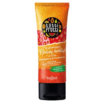 Tutti Frutti – wygładzający peeling koktajl do dłoni Pomarańcza & Truskawka (75 ml)