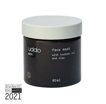 Uddo Maska do twarzy z olejem tsubaki i glinką (60 ml)