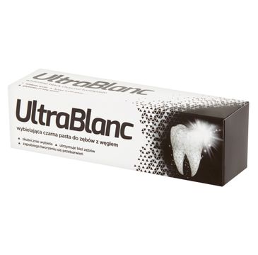 UltraBlanc – Wybielająca czarna pasta do zębów z węglem (75 ml)