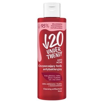 Under Twenty Anti Acne oczyszczający tonik antybakteryjny (200 ml)
