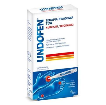 Undofen kuracja kwasowa TCA na kurzajki i brodawki 1.5 ml