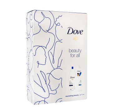 Dove Zestaw prezentowy Nourishing Beauty żel pod prysznic 250ml+mleczko do ciała 250ml (1 szt.)