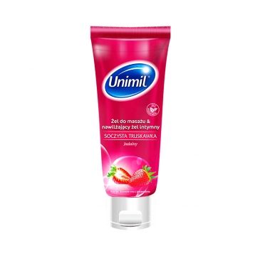 Unimil Luscious zmysłowy żel do masażu Soczysta Truskawka 200ml