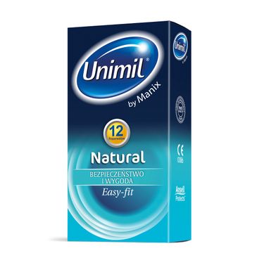 Unimil – Natural lateksowe prezerwatywy (12 szt.)