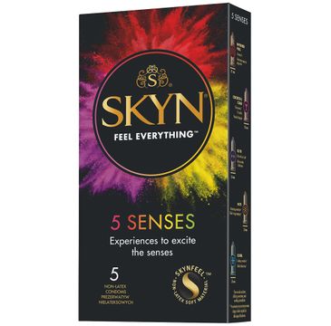 Skyn 5 Senses nielateksowe prezerwatywy 5szt