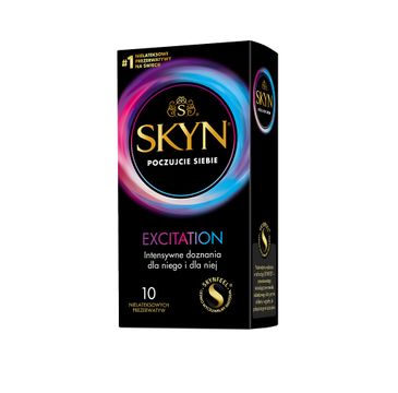 Skyn – Excitation nielateksowe prezerwatywy (10 szt.)