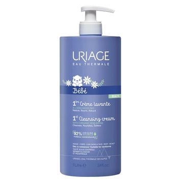 Uriage Bebe 1st Cleansing Cream pieniący się krem do kąpieli dla dzieci (1000 ml)