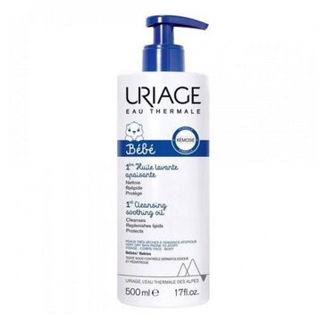 Uriage Bebe 1st Cleansing Soothing Oil kojący olejek oczyszczający dla dzieci (500 ml)