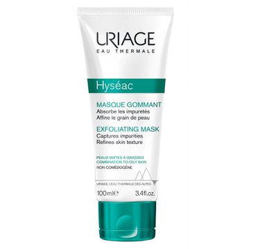 Uriage Hyseac Exfoliating Mask złuszczająca maska do twarzy (100 ml)