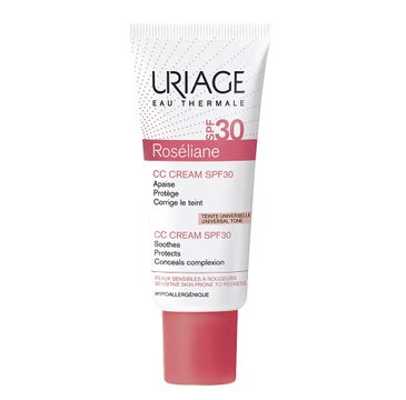 Uriage Roseliane CC Cream krem CC do cery naczynkowej SPF30 (40 ml)
