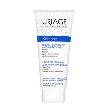 Uriage Xemose Lipid-Replenishing Anti-Irritation Cream kojący krem uzupełniający lipidy (200 ml)